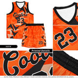 Custom Red Boomerang Pattern Sets Basketball Jersey