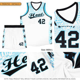 Custom Buckskin Brown Mosaic Stars Pattern Sports Uniform Basketball Jersey