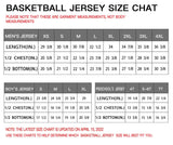 Custom Personalized Chest Slash Patttern Double Side Sports Uniform Basketball Jersey For Adult