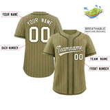 Custom Stripe Fashion Personalized Full Button Baseball Jersey Add Team Name Number