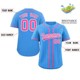 Custom Stripe Fashion Personalized Full Button Baseball Jersey Add Team Name Number
