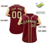 Custom Baseball Jersey Personalized Name Number Raglan Sleeves Baseball Sportwear For Men Women Youth