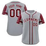 Custom Baseball Jersey Personalized Name Number Raglan Sleeves Baseball Sportwear For Men Women Youth