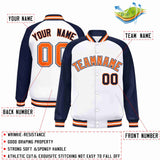Custom Raglan Sleeves Jacket Unisex Baseball Coat