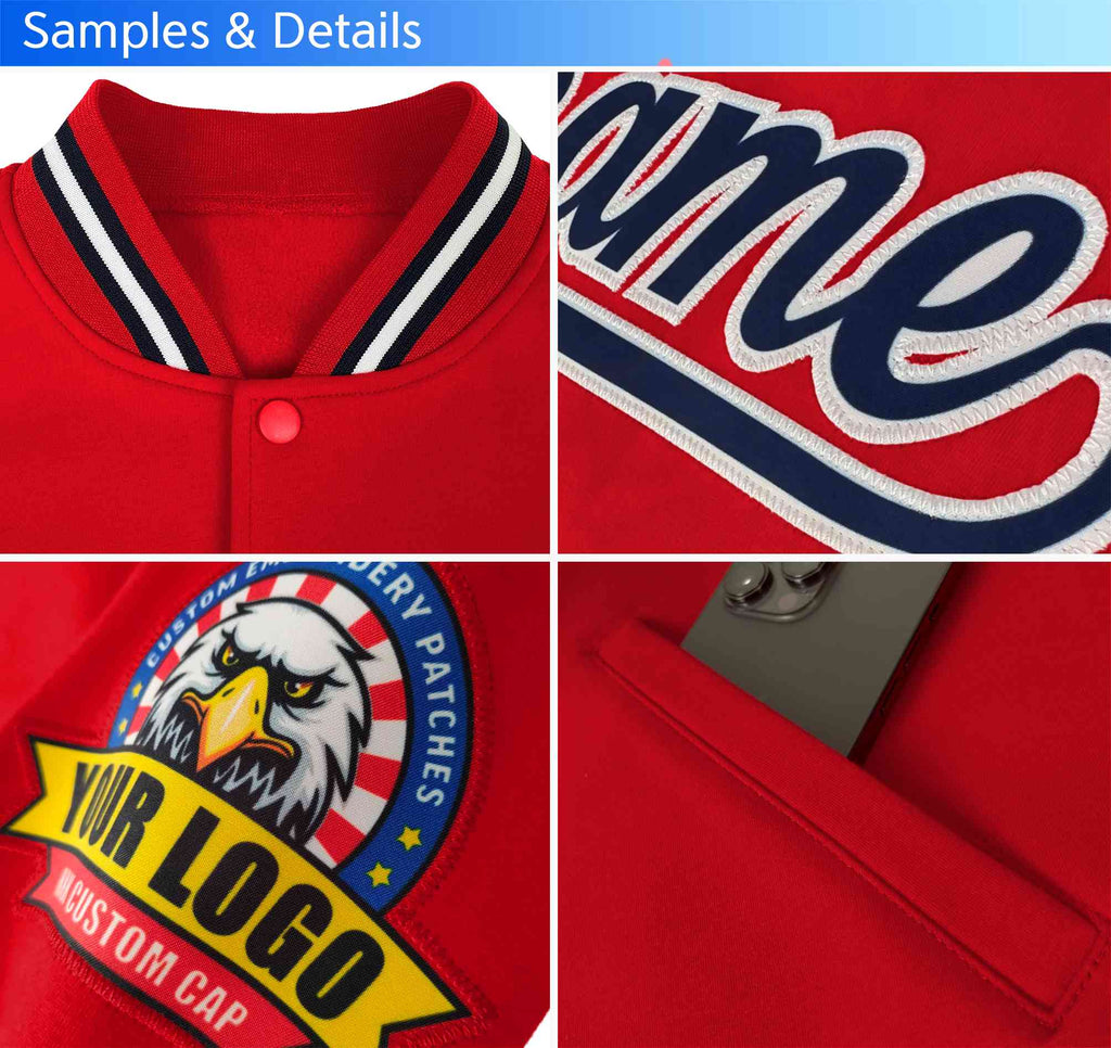 Custom Classic Style Jacket Personalized Baseball Letterman Baseball Jacket