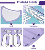 Custom Aqua Classic Sports Sets Soccer Shirt Jersey