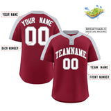 Custom Two-Button Baseball Jersey Classic Style Outdoor Baseball Shirt Sports Uniform