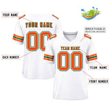 Custom Classic Style Football Jersey Short Sleeves Authentic  Unisex Top