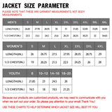 Custom Raglan Sleeves Jacket  Unisex Personalized Coat