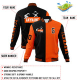 Custom Split Fashion Jacket Personalized Letterman Two Tone Raglan Sleeves Jacket