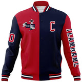 Custom Split Fashion Jacket Personalized Letterman Two Tone Raglan Sleeves Jacket