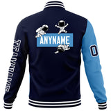 Custom Split Fashion Jacket Personalized Letterman Two Tone Raglan Sleeves Jacket