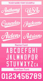 Custom Gradient Full-Zip Personalized Stitched Letters Logo Sweatshirt Letterman Bomber Coats for Adult/Youth With Pocket