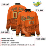 Custom City Connect Jacket Personalized Stitched Text Logo Varsity Bomber Baseball Jacket