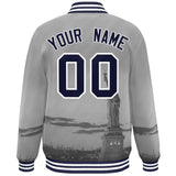 Custom City Connect Jacket Personalized Name Numbers Varsity Bomber Baseball Jacket