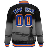 Custom City Connect Jacket Personalized Name Numbers Blend Windproof College Baseball Jacket