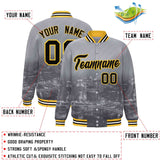 Custom City Connect Jacket Personalized Name Numbers Blend Windproof College Baseball Jacket