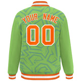 Custom Stitched Graffiti Pattern Jacket Hook Personalized Name Number Logo Breathable Baseball Jackets
