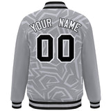 Custom Stitched Graffiti Pattern Jacket Hook Personalized Name Number Logo Breathable Baseball Jackets