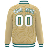 Custom Stitched Graffiti Pattern Jacket Hook Personalized Name Number Logo Breathable Baseball Jackets