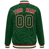Custom Stitched Graffiti Pattern Jacket Hook Personalized Name Number Logo Breathable Baseball Jackets