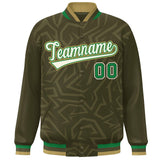Custom Stitched Graffiti Pattern Jacket Hook Personalized Name Number Logo Breathable Baseball Jackets