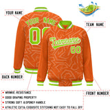 Custom Stitched Graffiti Pattern Jacket Hook Personalized Name Number Logo Breathable Baseball Jackets