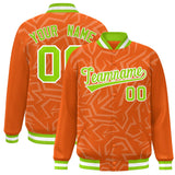 Custom Stitched Graffiti Pattern Jacket Hook Personalized Name Number Logo Breathable Baseball Jackets