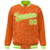 Custom Stitched Graffiti Pattern Jacket Hook Personalized Name Number Logo Breathable Baseball Jackets