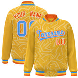 Custom Stitched Graffiti Pattern Jacket Hook Personalized Name Number Logo Breathable Baseball Jackets