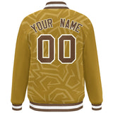 Custom Graffiti Pattern Jacket Stitched Your Logo Name Number Bomber Jacket for Adult/Youth