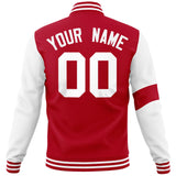 Custom Split Fashion Jacket Personalized Letterman Two Tone Jacket