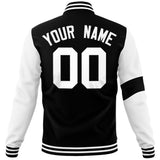 Custom Split Fashion Jacket Personalized Letterman Two Tone Jacket