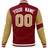 Custom Split Fashion Jacket Personalized Letterman Two Tone Jacket