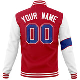 Custom Split Fashion Jacket Personalized Letterman Two Tone Jacket