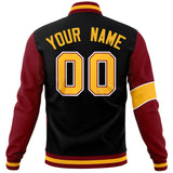Custom Split Fashion Jacket Personalized Letterman Two Tone Jacket