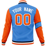 Custom Split Fashion Jacket Personalized Letterman Two Tone Jacket