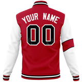Custom Split Fashion Jacket Personalized Letterman Two Tone Jacket