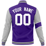 Custom Split Fashion Jacket Personalized Letterman Two Tone Jacket