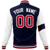 Custom Split Fashion Jacket Personalized Letterman Two Tone Jacket