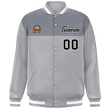 Custom Color Block College Unisex Fashion Lightweight Baseball Jacket Varsity Letterman Baseball Jacket
