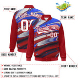 Custom Graffiti Pattern Tie Dye Ink Paint Mens Fashion Varsity Jackets  Baseball Letterman Bomber Coat Full-Snap Baseball Jackets