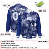 Custom Graffiti Pattern Jacket Maple Leaf Raglan Sleeves Bomber Varsity Baseball Jacket For Adult