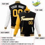 Custom Raglan Sleeves Jacket Varsity Blend Letterman Jackets For Sports