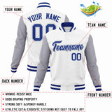 Custom Raglan Sleeves Jacket Varsity Blend Letterman Jackets For Sports