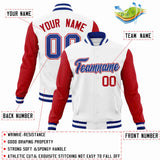 Custom Raglan Sleeves Jacket Varsity Blend Letterman Jackets For Sports
