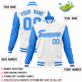 Custom Raglan Sleeves Jacket Varsity Blend Letterman Jackets For Sports