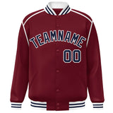Custom Color Block Ribbon Personalized Letterman Varsity Jackets Design Sports Baseball Jacket