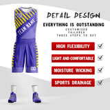 Custom Graffiti Pattern Sets Basketball Jersey