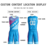 Custom Graffiti Pattern Sets Basketball Jersey